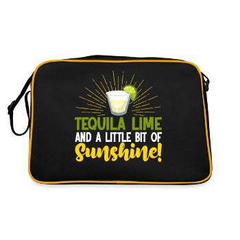 Viva Mexico 5 De Mayo Cinco De Mayo Geschenk - Retro Tasche - Schwarz/Gold - Hinten