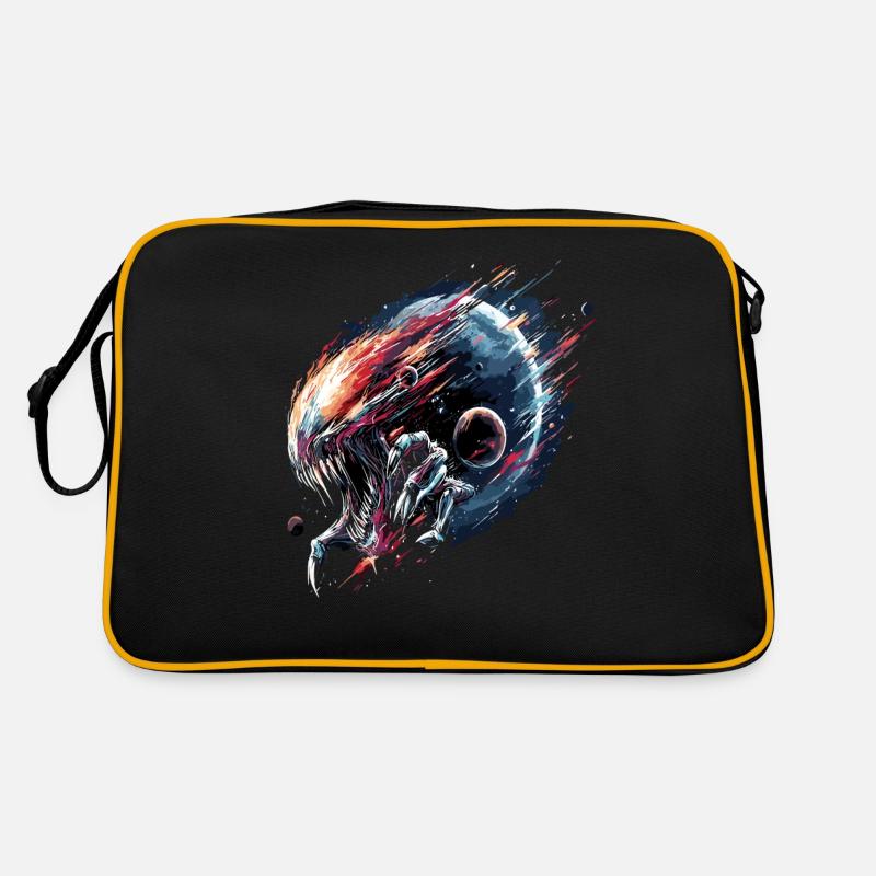 Alien Creature Planet Sci-Fi Retro Tasche