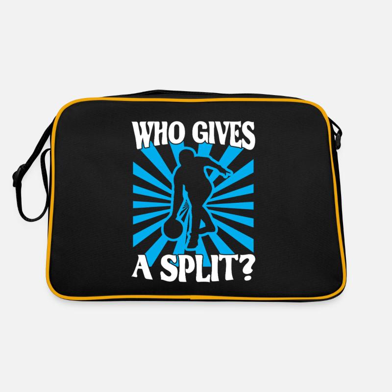 Bowling Kegel Spruch Who gives a Split Retro Tasche