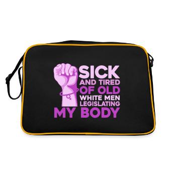 Gender equality Gender equality - Retro Bag - black/gold - Back
