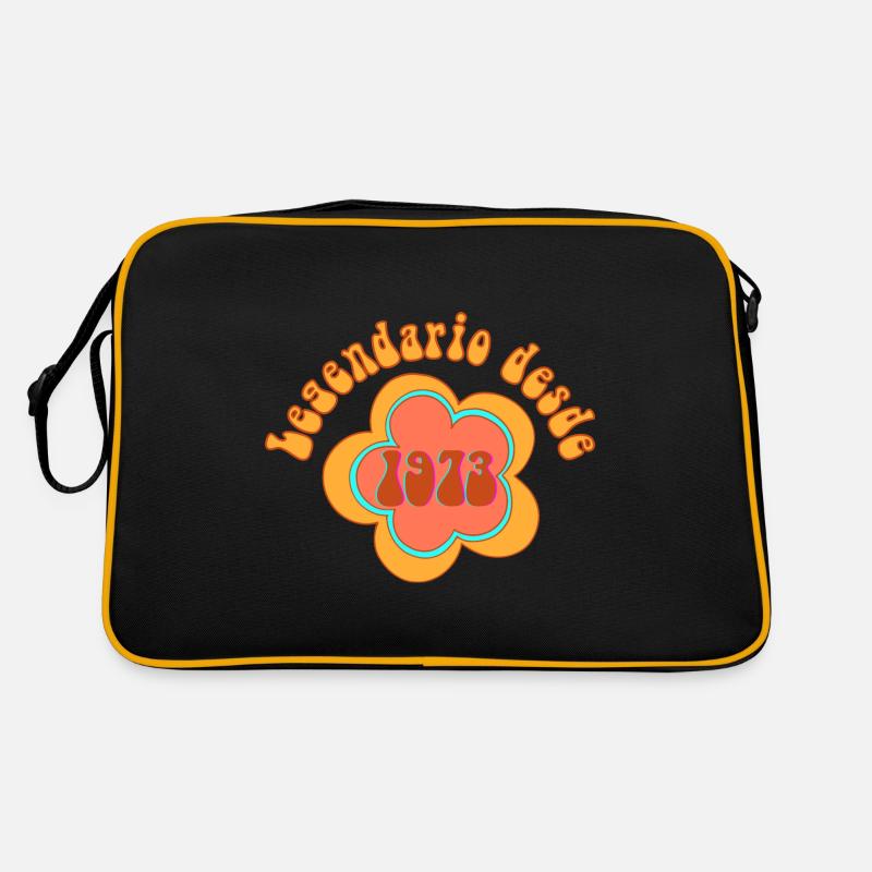 Legendario desde 1973 Geboren Geburtstag Retro Tasche