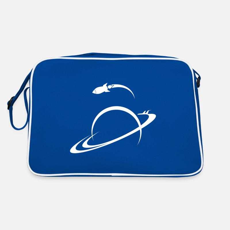 Space Ship Planet Earth Univers de Saturne Shuttle Sac Retro