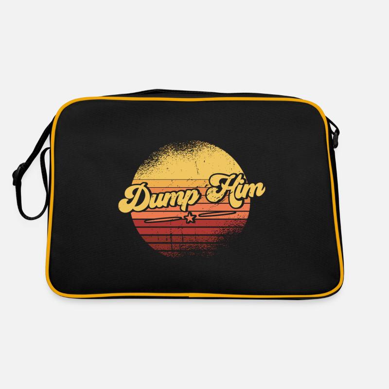 Black Humor Sarcasm Irony Gift Retro Bag