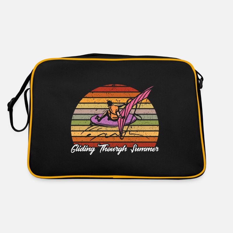 Surfer Windsurfer Windsurfing Surfing Gift Retro Bag