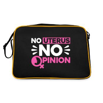 Droits des femmes Autonomisation féministe - Sac Retro - noir/or - Dos