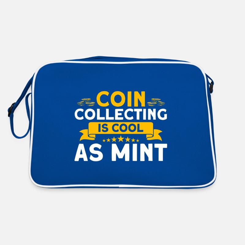 La collecte de pièces numismatiques est cool comme monnaie d’argent Sac Retro