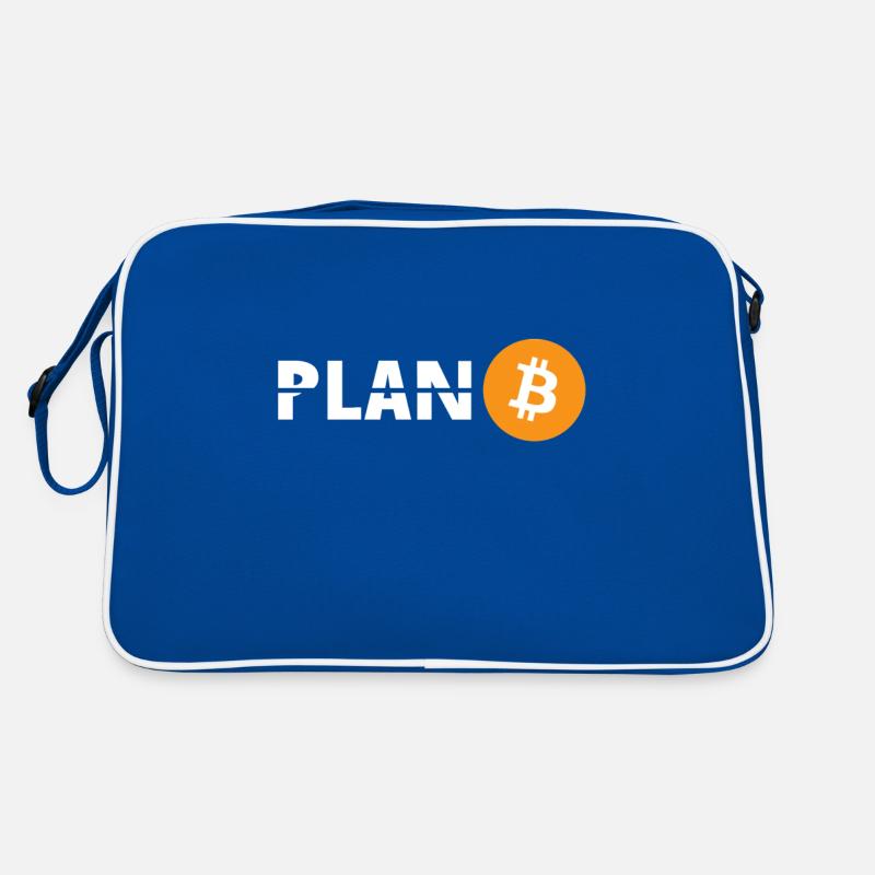 Plan B Bitcoin Retro Tasche