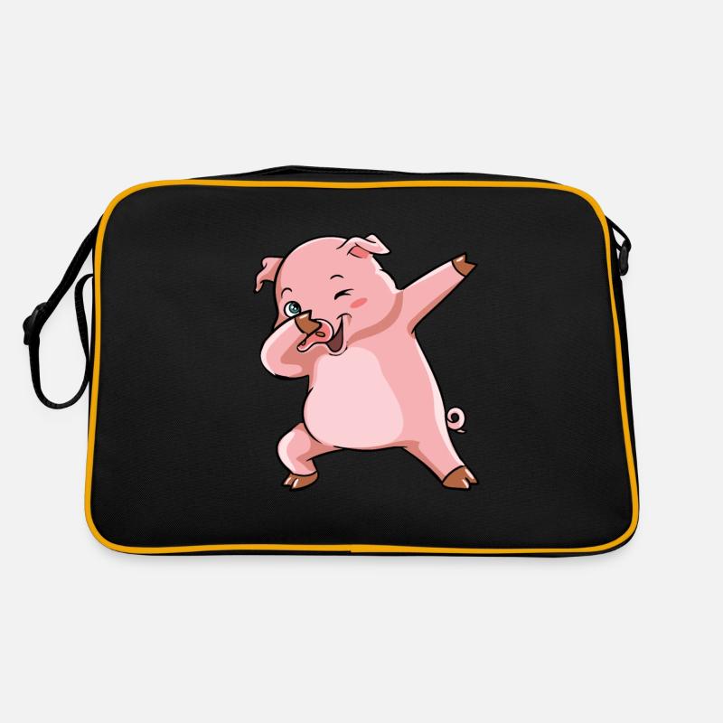 Dabbing Pig Gagnant Sow Sac Retro