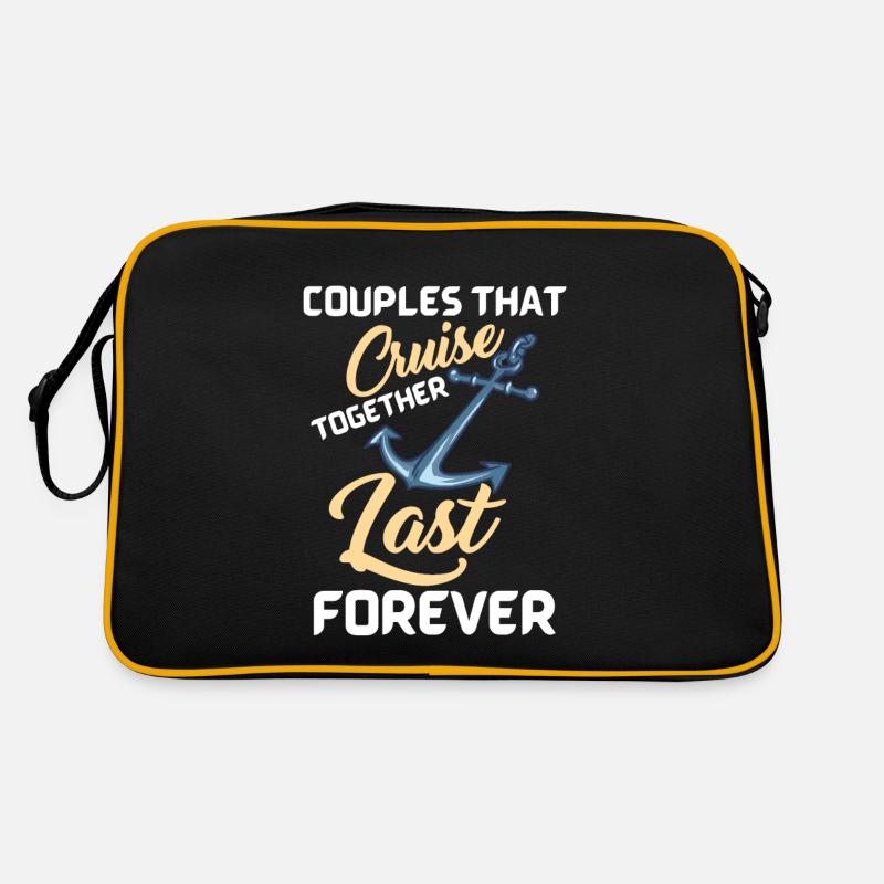 Les couples qui naviguent ensemble durent pour toujours Sac Retro
