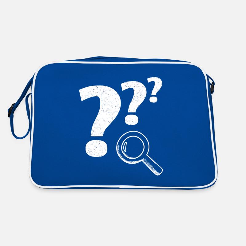 Loupe point d’interrogation Sac Retro