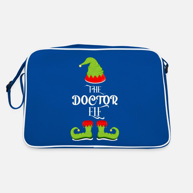 Der Doktor Elf Elfenkostüm Weihnachten Retro Tasche