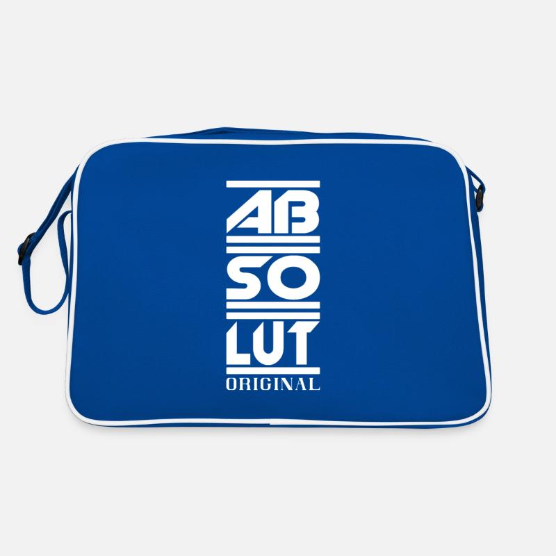Absolutely original lettering gift Retro Bag
