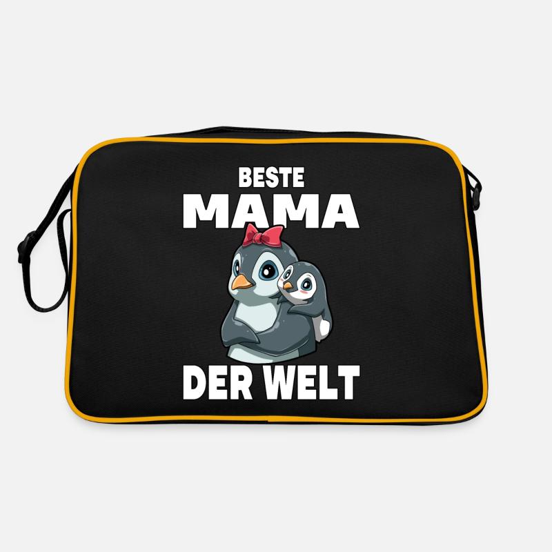 Beste Mama der Welt Muttertag Mutter Retro Tasche
