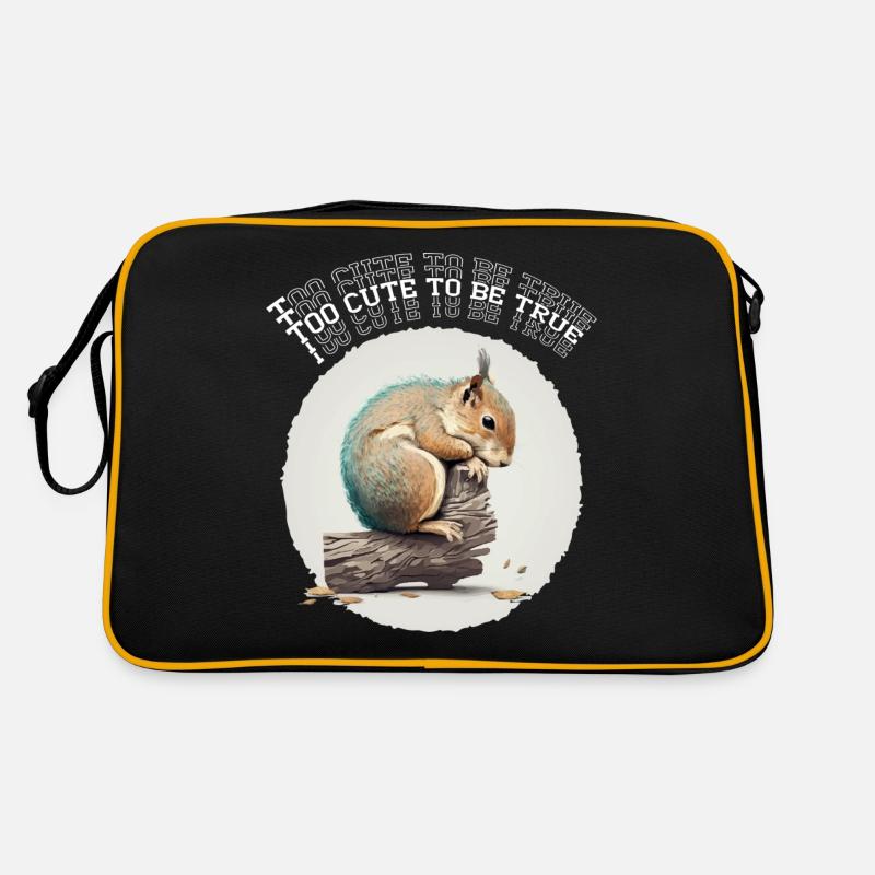 Too cute to be true Retro Bag