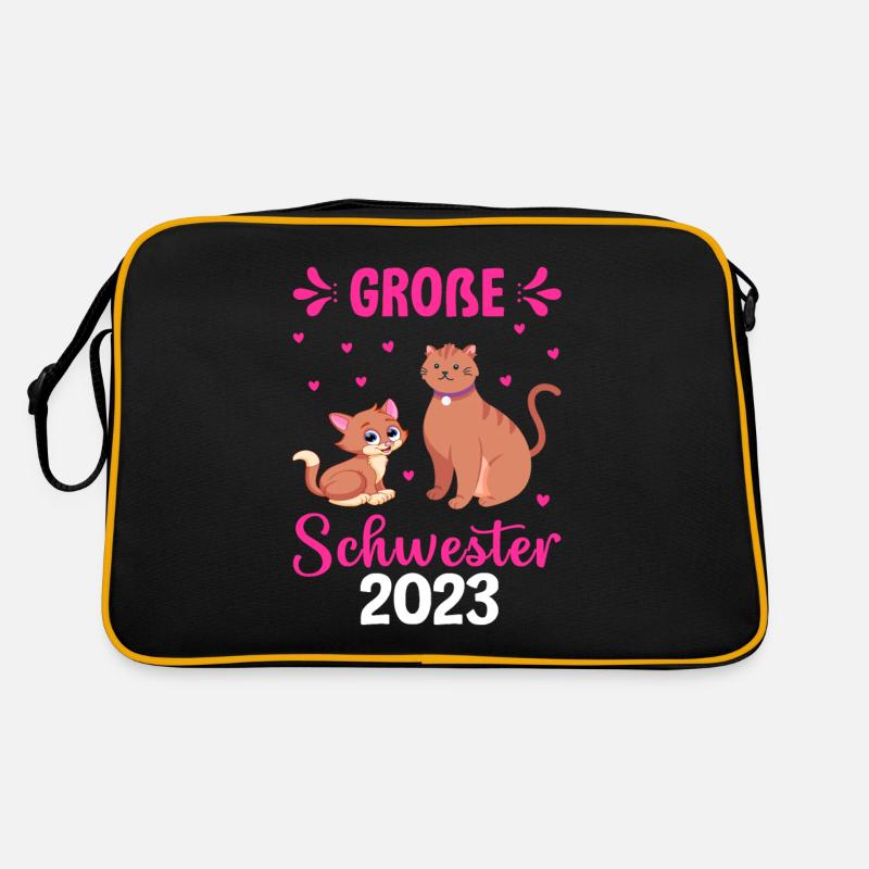 Große Schwester 2023 Retro Tasche