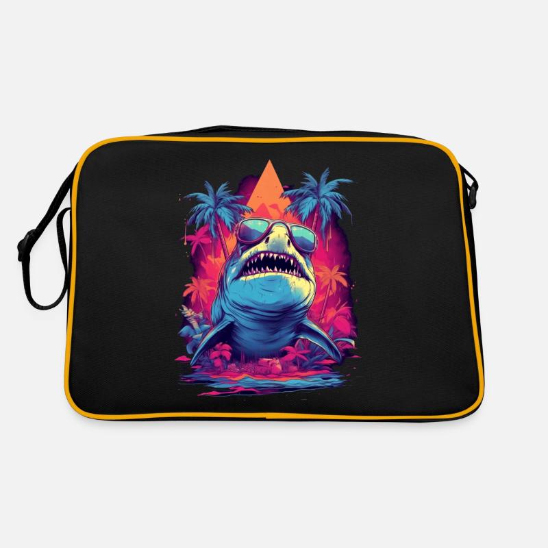 Cadeau Shark Palm Beach Oceanographer Diver Sac Retro