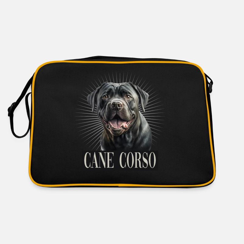 Cane Corso für einen Cane Corso Besitzer Retro Tasche