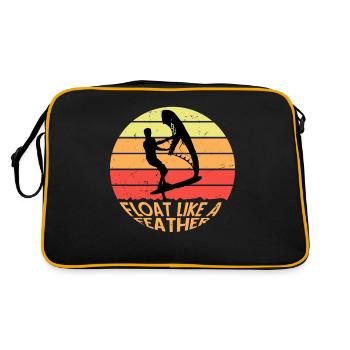 Float Like a Feather Hydrofoil Wingfoil Wingfoilin - Retro Bag - black/gold - Back