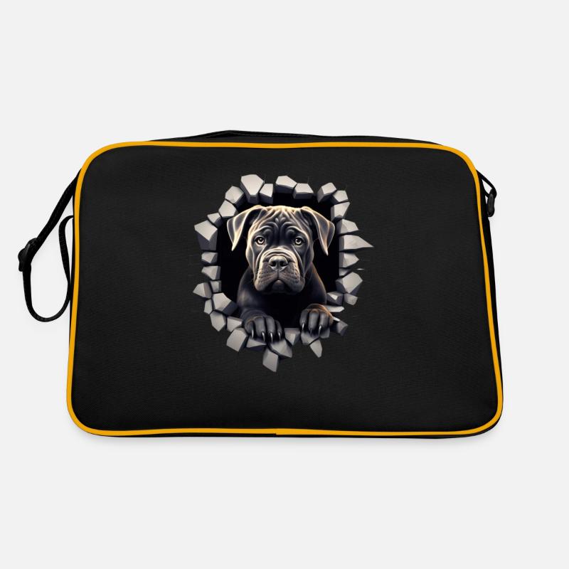 Cane Corso für einen Cane Corso Besitzer Retro Tasche