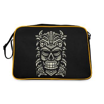 Masque Tiki - Sac Retro - noir/or - Dos