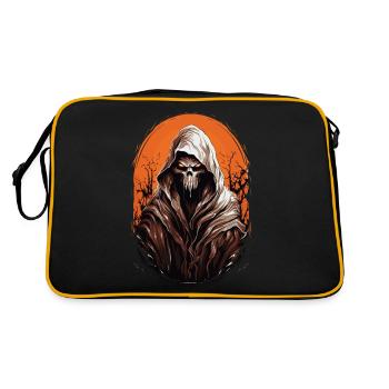 Spooky Halloween Grim Reaper Grim Reaper - Retro Bag - black/gold - Back