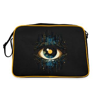 Eye Electronics - Retro Bag - black/gold - Back