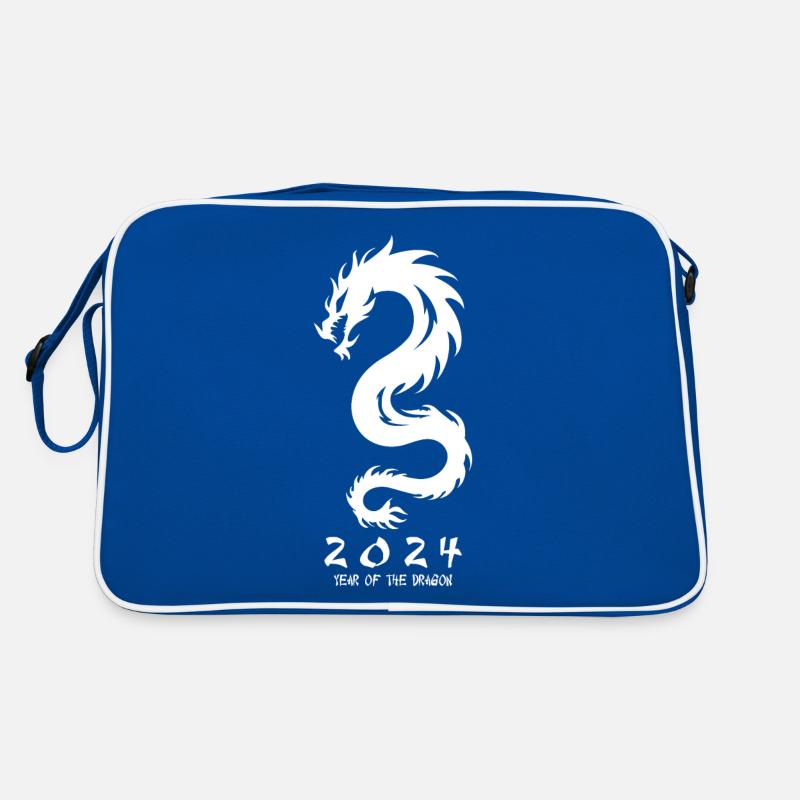 Idée cadeau pour le réveillon du Nouvel An 2024 de l’année du Dragon Sac Retro
