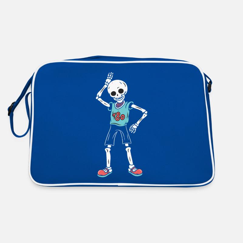 Cool Drôle Squelette Sac Retro