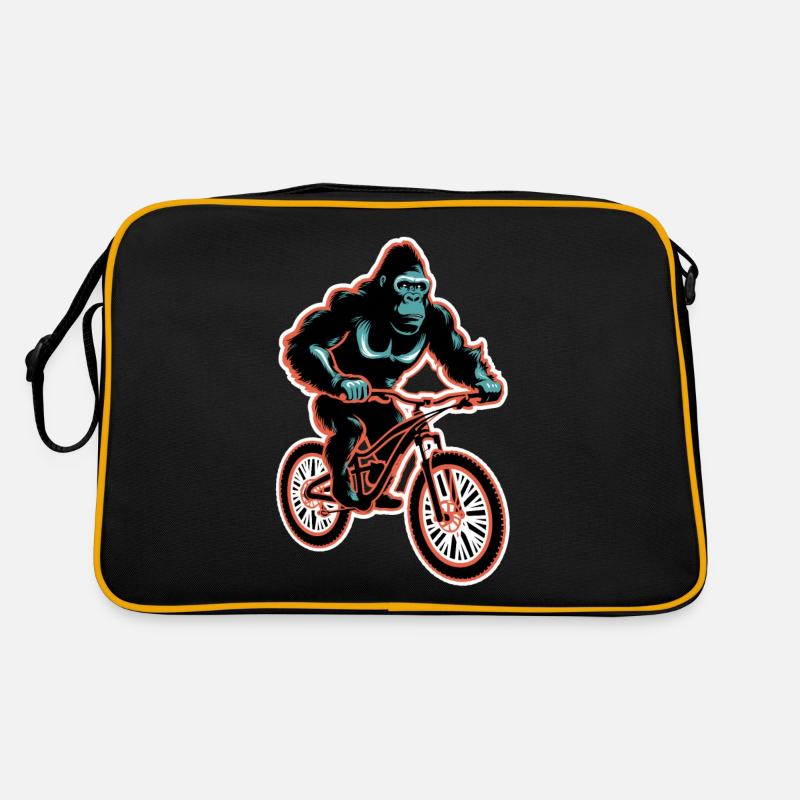 Gorilla Biker VTT E-Biker Vélo Sac Retro