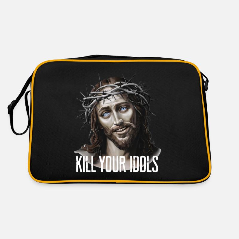 Jesus Kill Your Idols Retro Bag