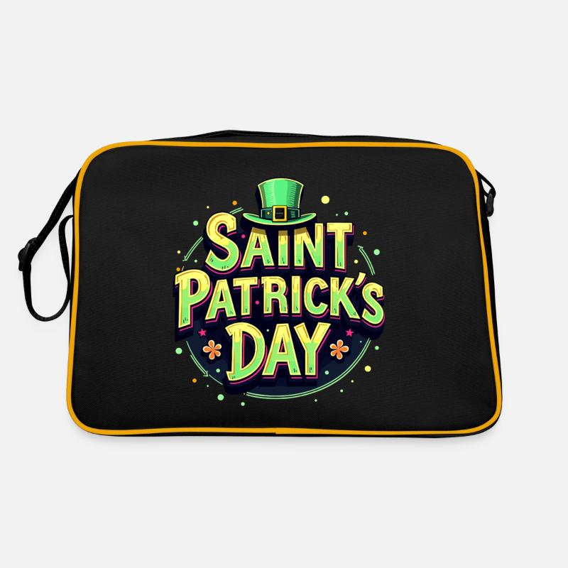 Saint Patrick`s Day Beer Retro Tasche