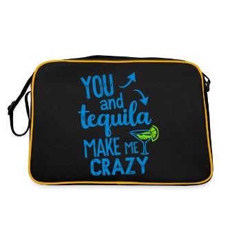 Tequila Party Dire Citation - Sac Retro - noir/or - Dos