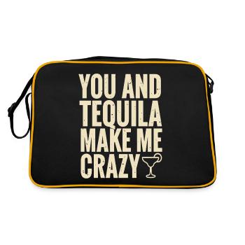 Tequila Party Dire Citation - Sac Retro - noir/or - Dos