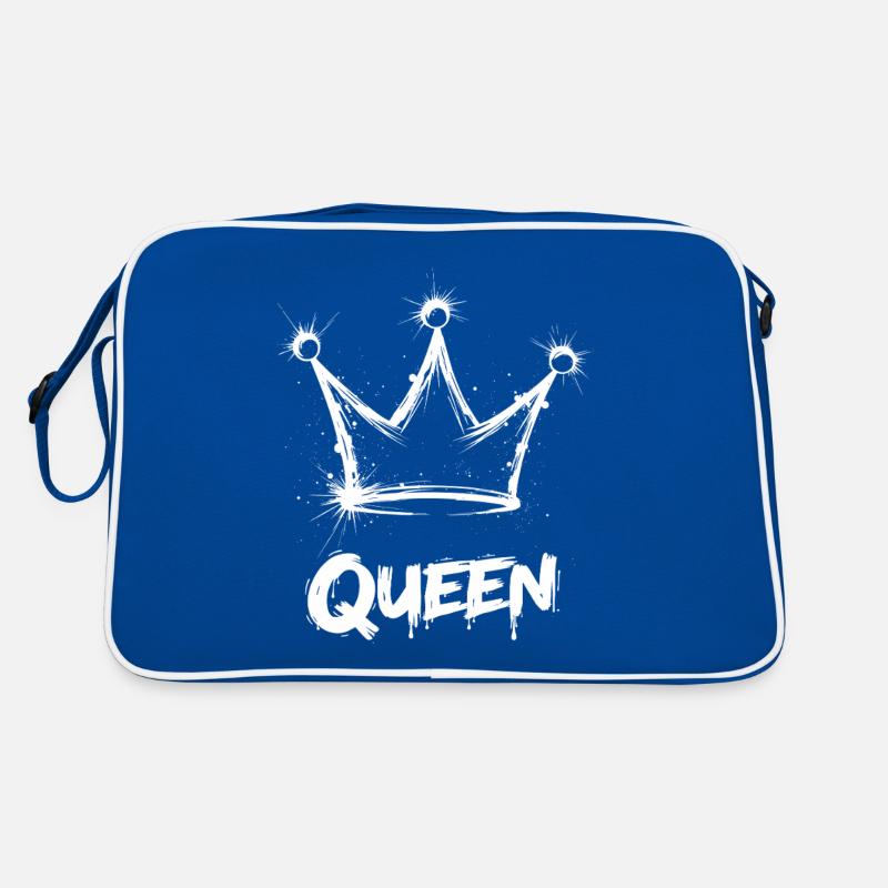 Queen Krone Splash Retro Tasche