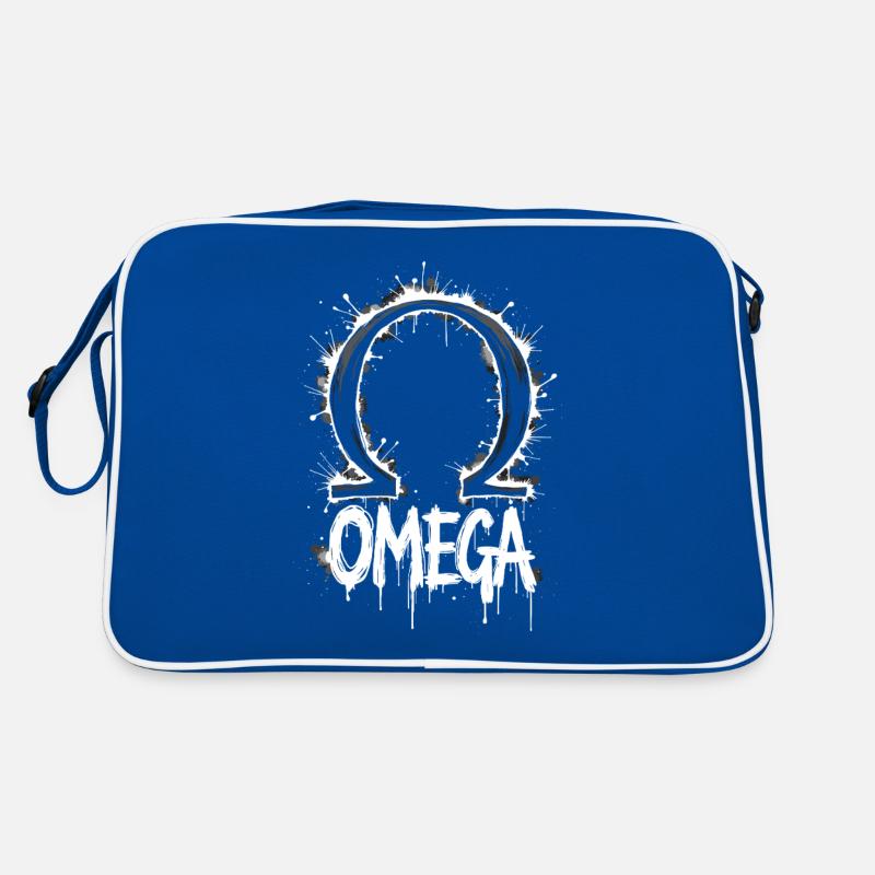 Omega Symbol Splash Retro Bag