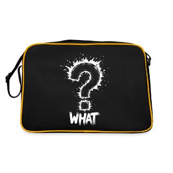 Quel point d’interrogation Splash - Sac Retro - noir/or - Dos