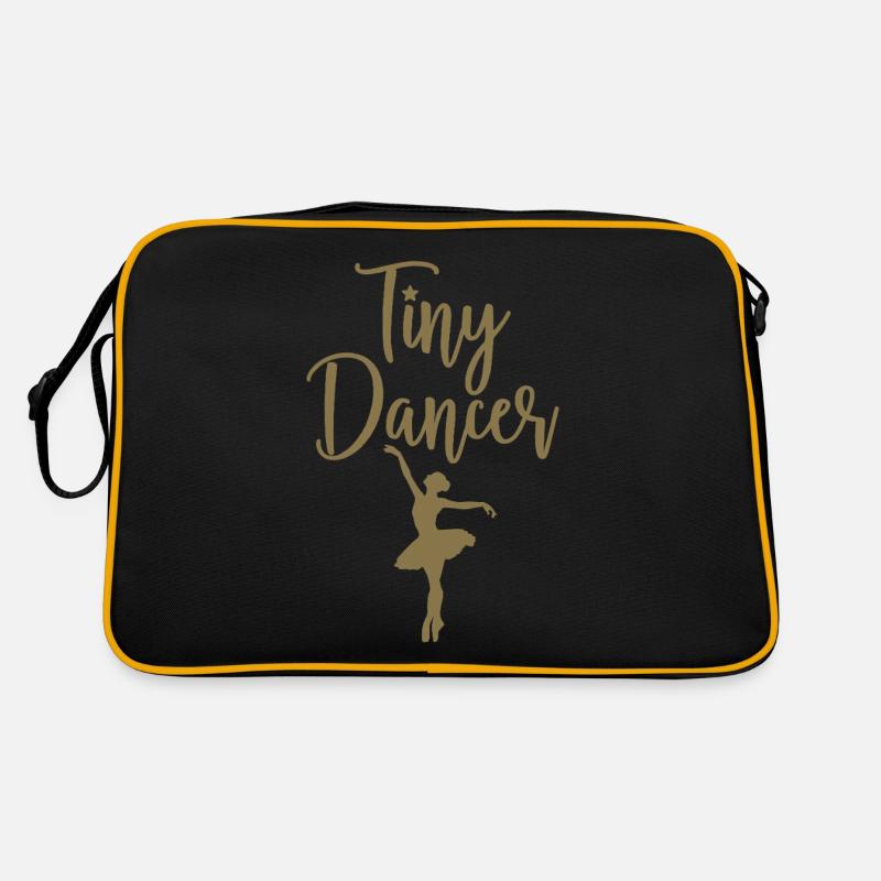 Tiny Dancer - Silhouette de ballerine Sac Retro