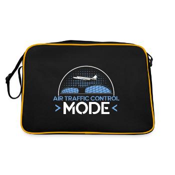 Cadeau d’aéroport de contrôle de la circulation aérienne - Sac Retro - noir/or - Dos