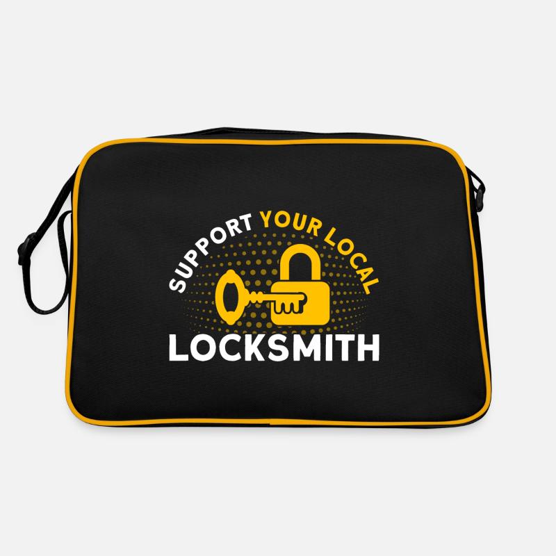 Support local locksmith Retro Bag