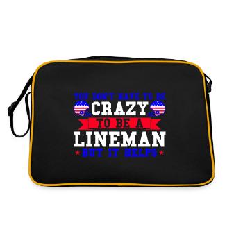 American Football Team American Football Foo - Retro Bag - black/gold - Back