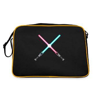 Two Laser Swords Light Swords Light sword - Retro Bag - black/gold - Back