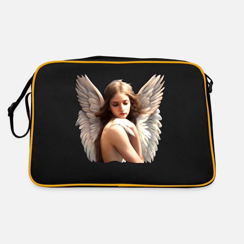 Himmlischer Engel Retro Tasche