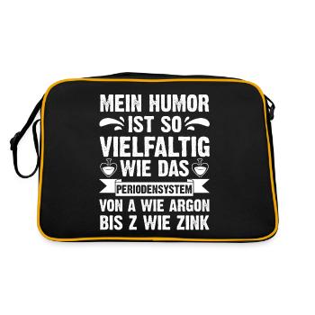 Chimiste Sciences Physique Chimie - Sac Retro - noir/or - Dos