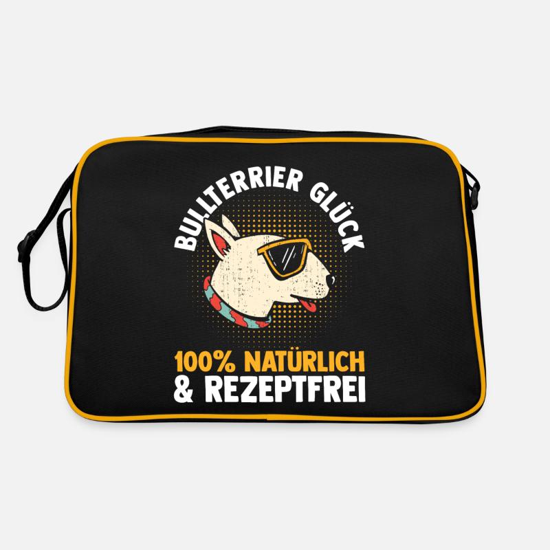 Chien Bull Terrier Sac Retro