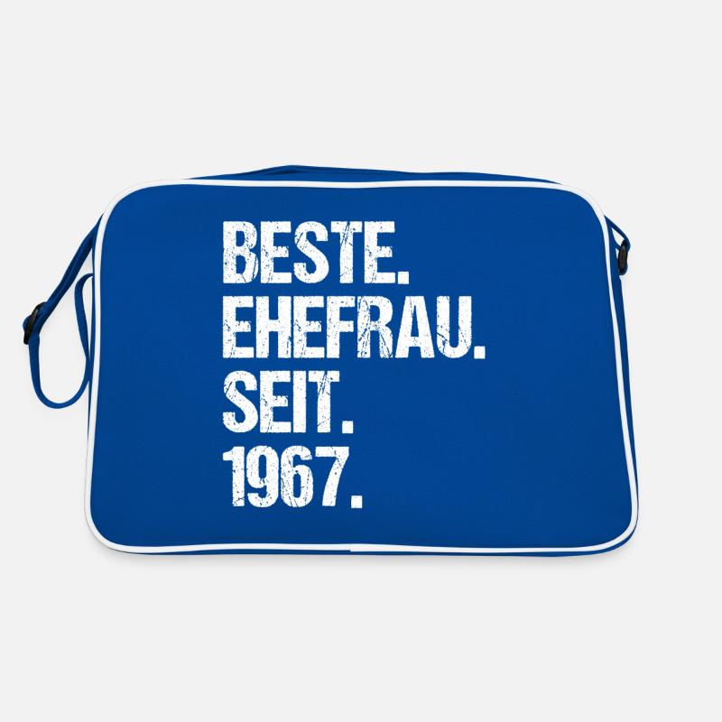 Valentinstag Beste Ehefrau Seit 1967 Retro Tasche