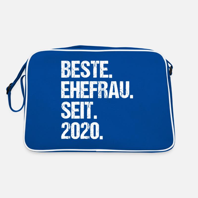 Valentinstag Beste Ehefrau Seit 2020 Retro Tasche