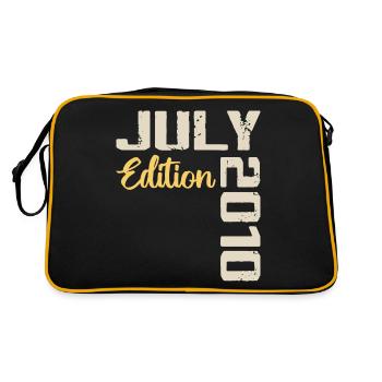 Juillet 2010 Chemise D’anniversaire Juillet 2010 - Sac Retro - noir/or - Dos