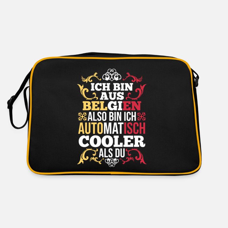 Belge Belgique Sac Retro