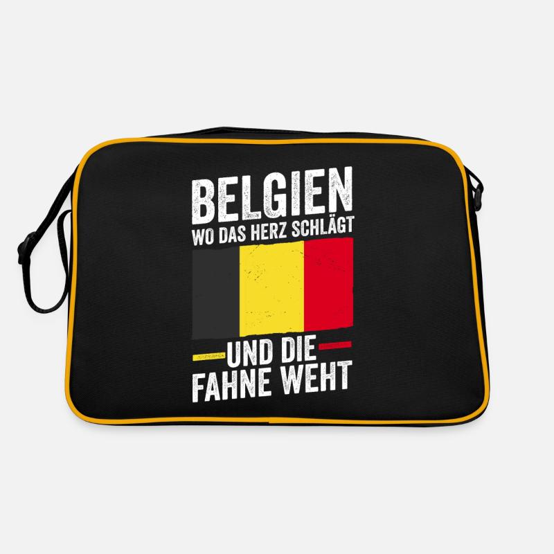 Belge Belgique Sac Retro