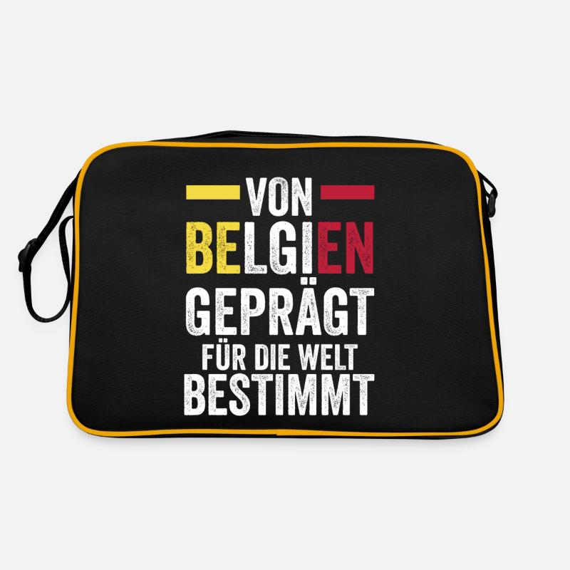 Belge Belgique Sac Retro